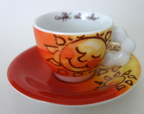 Espressotasse mit untertasse - espressotasse,