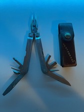 Original Leatherman Multitool mit Original Lederetui USA