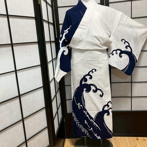 9100 japanischer yukata - 9100#,
