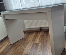 IKEA Malm Schminktisch weiß mit Glasplatte - 120 x 41 x 78 cm