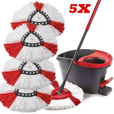 3 Stück Mop Ersatz Spin