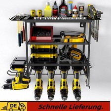 Werkzeughalter Werkzeugregal Akkugeräte Halterung Wand Akku Werkzeug Regal Eisen
