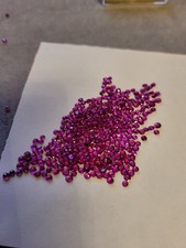 Rund Facettiert Natürlicher Rubin Lose Edelstein