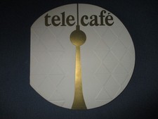 DDR Berliner Fernsehturm Tele Café Speisekarte