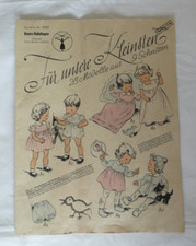 Seltener Beyer Schnittbogen Handarbeit Mode Baby Kleidung 40er Beyers Babybogen
