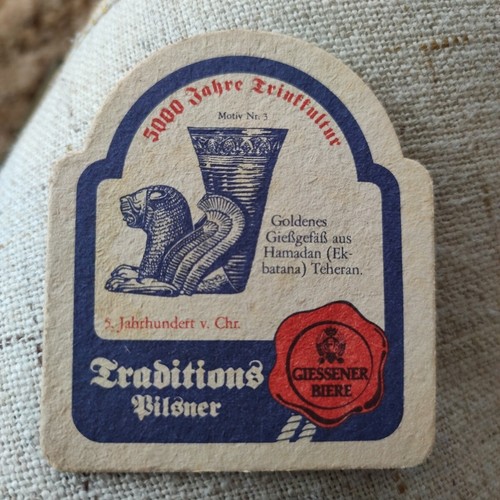 Alter bierdeckel giessener - alter,
