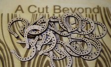 Hufeisen MDF Bastelform Rohling Dekoration Verzierungen Laser Cut