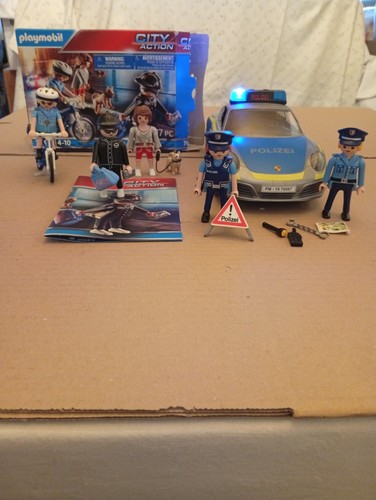 Playmobil polizei porsche - polizei,