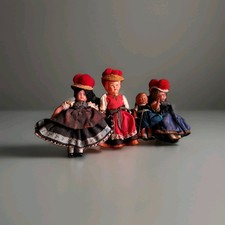 Puppen 4x Vintage Schildkröt