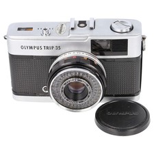 Olympus Trip 35 mit Zuiko 40mm f2.8 / analoge Kleinbildkamera / neue Lichtdichtungen