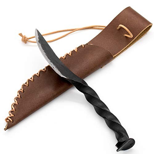 Handgeschmiedetes messer mit - handgeschmiedetes,