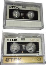 SONY SANYO TDK PANASONIC  MC Microcassette MC30 MC60