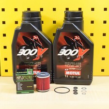 Yamaha WR 250 F YZ 250 F Öl Ölfilter Motul 300V 10w40 Motoröl Dichtungen Set