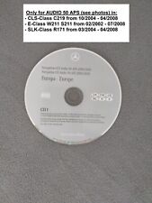 CD Navigation MERCEDES AUDIO 50 APS NTG1 GREAT BRITAIN SCANDINAVIA 2009/2010