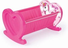 Unicorn Puppenwiege Dolu Rosa