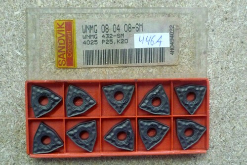 Stck sandvik wnmg - 10,