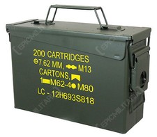 US M19A1 .30 CAL AMMO CAN - Repro American US Army Munition Blechdose Container