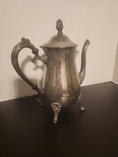 Silver Tall Tea Pot -Schöne