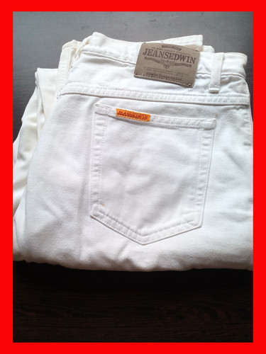 Herrenjeans edwin weiß - edwin,