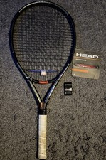 Tennisschläger Pacific Nexus 225g, L3, schwarz, Basalt X + Zubehör (neues Band)