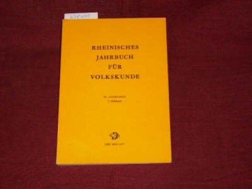 Meisen rheinisches jahrbuch - meisen:,