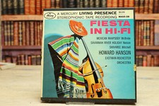 Hanson Fiesta In Hi-Fi  Eastman-Rochester Orchestra Tonband Reel Tape Mercury