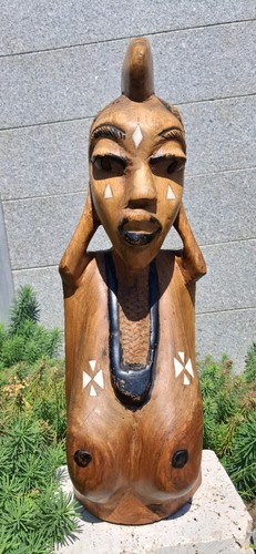 Große 50cm vollholz - vollholz, büste