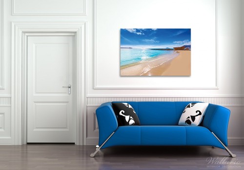 Wallario premium glasbild - wallario,