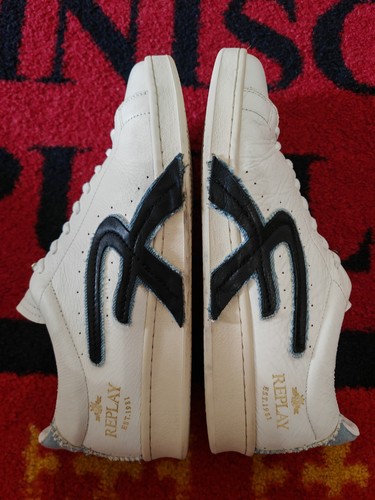 Replay weiße sneaker schuhe - replay,