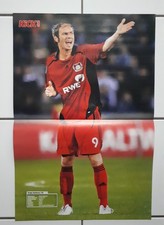 Fußball POSTER Sergej Barbarez Bayer 04 Leverkusen Hamburg Bundesliga Fussball