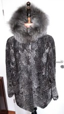 Pelzjacke persianer grau - pelzjacke,