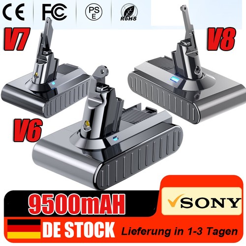 9500mah für dyson - für, v8