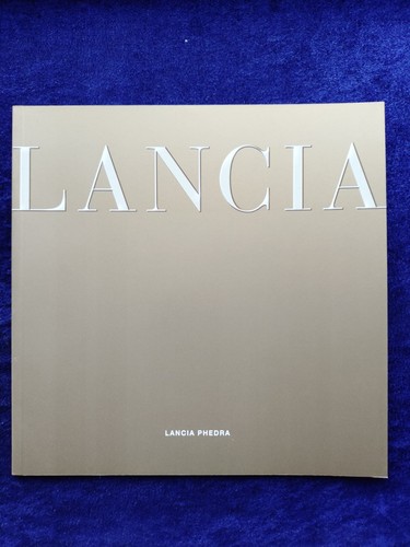 Lancia phedra prospekt - lancia, 10.2002