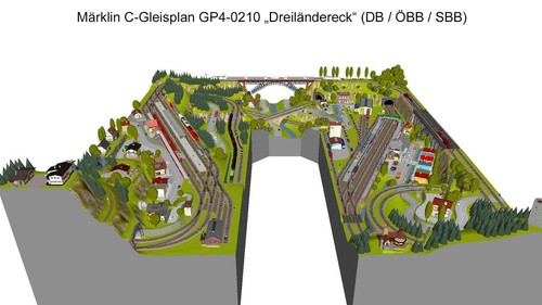 Gp4 0210 märklin - gp4-0210, c-gleisplan