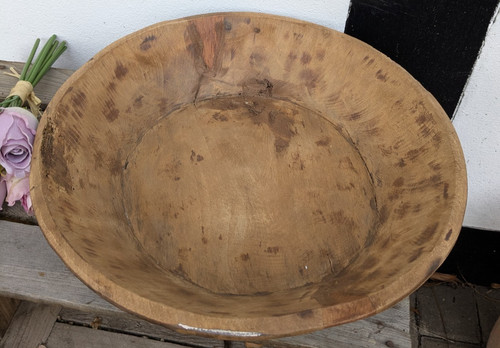 Alte urige holzschale - urige,