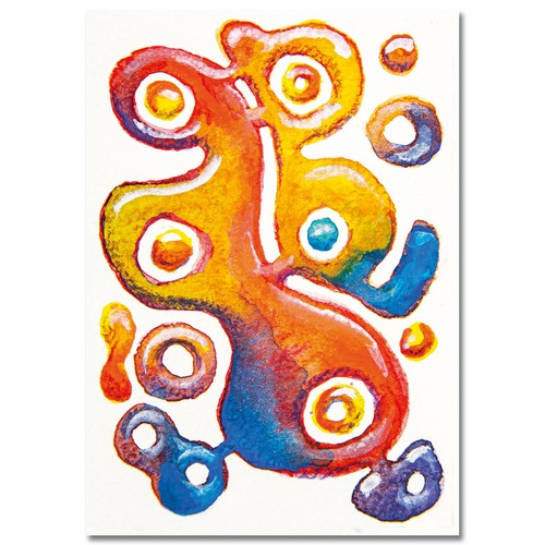 Original postcard print