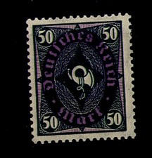 DR Infla ** Mi 209 Wb geprüft