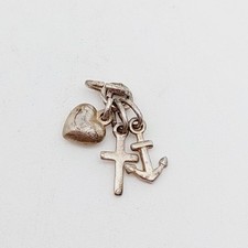 835 Silber Anhänger Glaube
