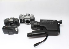 4 x Kameras 1 x Filmkamera, Nizo, Olympus, Pentax, Zenit   Defekt Nr.725