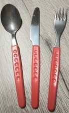 3 teiliges DDR Kinderbesteck