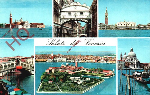 Ansichtskarte venedig - ansichtskarte;,