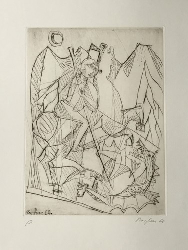 Eduard bargheer radierung - eduard,