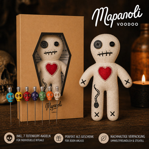 Mapanoli voodoo puppe mit - puppe,
