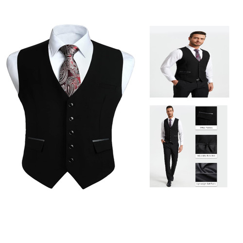 Herren anzugweste schwarz - herren,