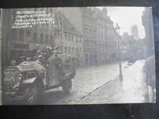 Fotokarte AK Revolution Freikorps München 1919 Staßenkampf - Photo Hoffmann