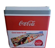 Coca Cola Elektro Kühlbox , 24L, Kabel 12V Anschluss (Zigarettenanzünder)
