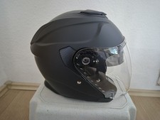 Unisex Jethelm - Schwarz Matt, Gr. XL (61-62)