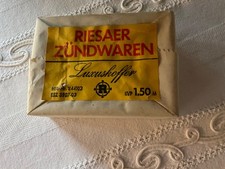 DDR Riesaer Zündwaren Streichhölzer Luxuskoffer original Verpackt