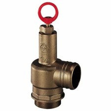 Überdruckventil Vakuumfass Messing MZ inkl. Schlauchanschluss Güllefass Fass Gül