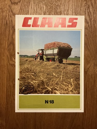 Orig claas ladewagen n18 - claas,